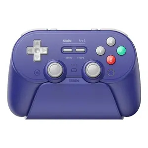 Геймпад 8Bitdo Pro 3 Bluetooth Charger Blue — беспроводной контроллер с Bluetooth и зарядкой USB-C