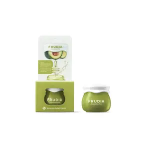 Day & night cream FRUDIA Avocado Relief Cream Mini 10 ml for dry sensitive skin