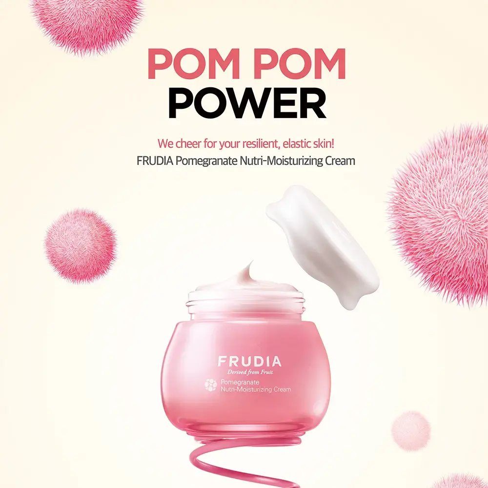 Крем для лица день и ночь FRUDIA Pomegranate Nutri-Moisturizing Cream Mini Photo 3
