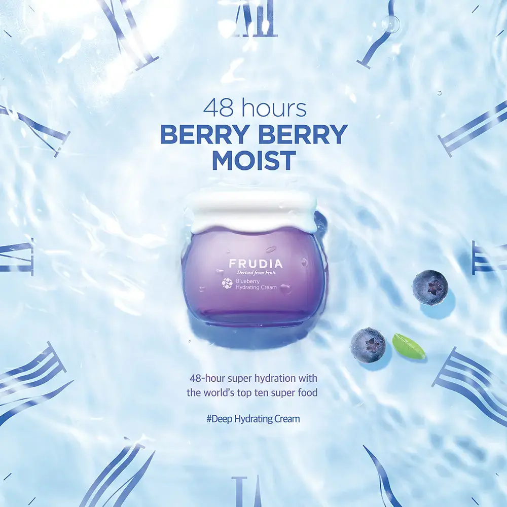 Крем для лица FRUDIA Blueberry Hydrating Cream Mini Photo 3