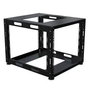 Lanview LVN-OPEN-8U-BL Open Frame Rack 8U