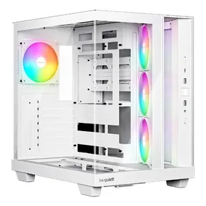 PC case be quiet! Light Base 500 LX White Midi Tower ATX/PS2 PSU support 3x120 mm front 1x120 mm rear supports 2.5/3.5" drives 305×436×432 mm