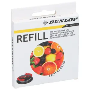 Картридж для ароматизатора DUNLOP UFO Fruit Cocktail 2497006, сменный баллон для автоматических диспенсеров, фруктовый аромат