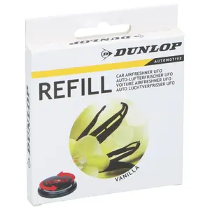 Картридж для освежителя воздуха DUNLOP UFO Vanilla — сменный картридж с ароматом ванили