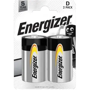 Baterija Energizer Everyday D (D izmērs) — alkalīna viena šūna