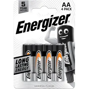 Baterija Energizer AA Everyday CP4 4 gab. sārmainā