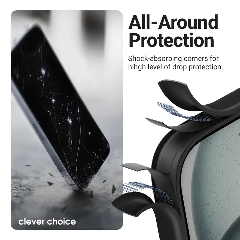 Crong Hybrid Frost MAG Cover Case for iPhone 17 Pro Max Photo 3