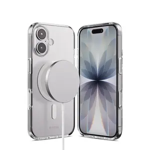 Crong Clear MAG Cover Case with MagSafe for iPhone 17 Clear CRGCLRMIP1763TRS