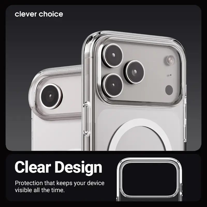 Crong Clear MAG Cover Case for iPhone 17 Pro Photo 4