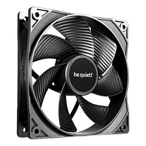 Computer case fan be quiet! Pure Wings 3 120 mm PWM Reverse Triple Pack 1500 RPM 80 m³/h 1.17 mmH2O Rifle Bearing Black