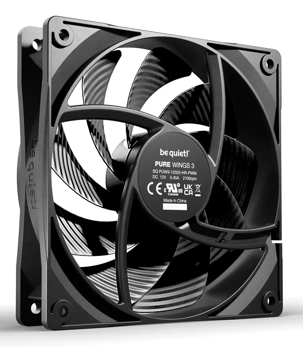 Ventilators be quiet! Pure Wings 3 120 mm PWM high-speed Triple Pack Photo 2