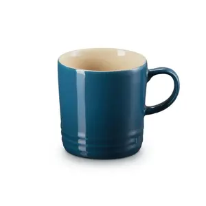 Stoneware mug Le Creuset 02111878 350 ml dark blue