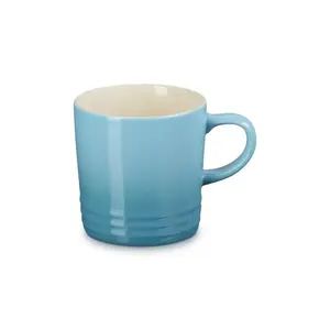 Stoneware mug Le Creuset 02110530 350 ml turquoise blue