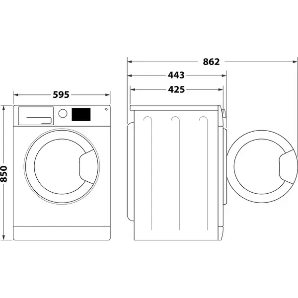 Стиральная машина Indesit MTWSE 61294 WK EE Photo 14