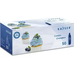 Cream charger canisters ART K2227 7.5 g, pack of 50 — N2O whipped cream chargers