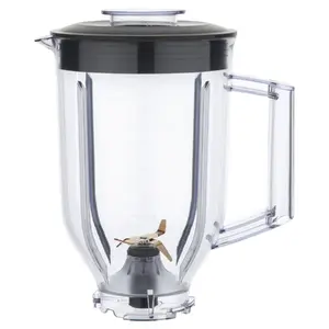 Stikla maisīšanas kanna SENCOR STM 446x priekš virtuves kombaina, tilpums 1,25 l, bez BPA