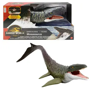 Фигурка Mattel Jurassic World Rebirth Super Colossal Mosasaurus Многоцветная Пластиковая