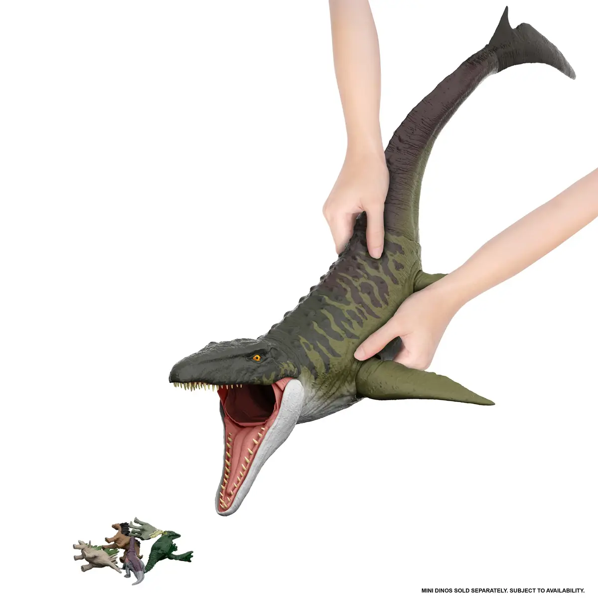 Rīcības figūra Mattel Jurassic World Rebirth Super Colossal Mosasaurus Photo 5