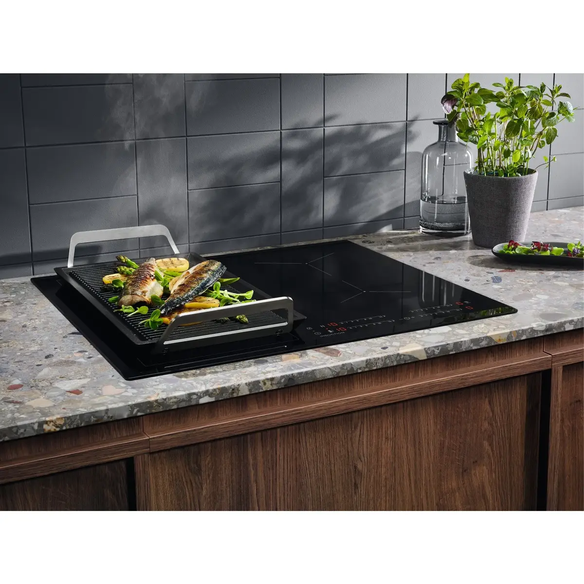 Electrolux EIV634 Black Built-in Induction Hob Photo 4
