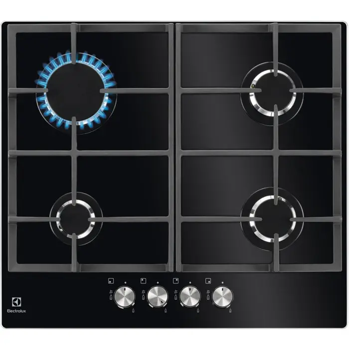 Iebūvējamā plīts virsma Electrolux KGG6426K melna