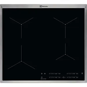 Встраиваемая варочная панель Electrolux EIT60443X черная 4 зоны Сенсорное управление 7200Вт