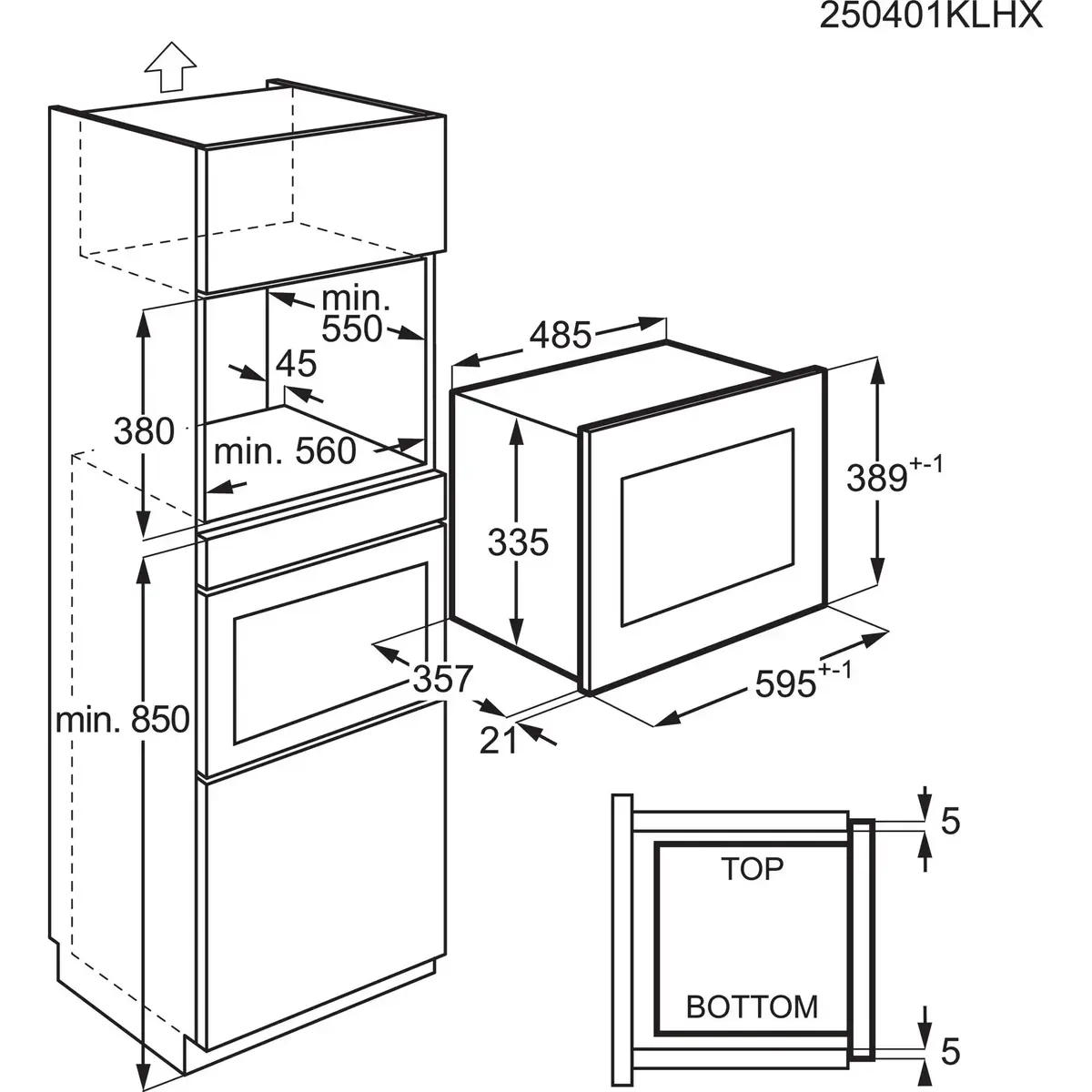 Iebūvējamā mikroviļņu krāsns Electrolux LMS4253TMK Photo 7
