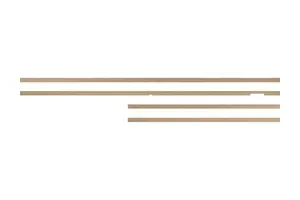Samsung 85-inch Customisable TV Frame Bezel Teak Color for 2025 Models