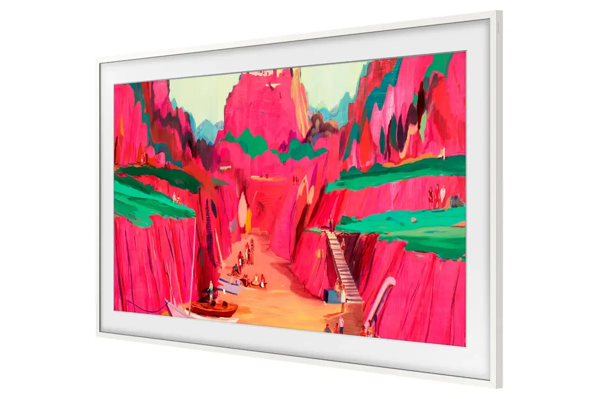 Frame Samsung 65” Customisable Frame White Bezel 2025 Photo 3