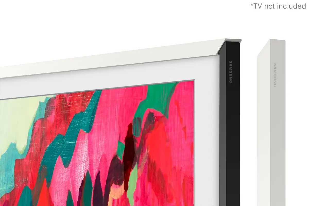 Frame Samsung 65” Customisable Frame White Bezel 2025 Photo 6