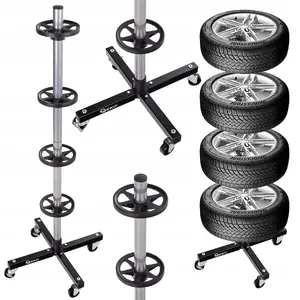 Wheel stand GEKO 100kg Mobile 6 – mobile wheel stand, load capacity 100 kg