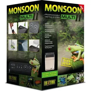 Misting System Exo Terra Monsoon Multi II 2011 — programmable terrarium misting system with adjustable misting duration