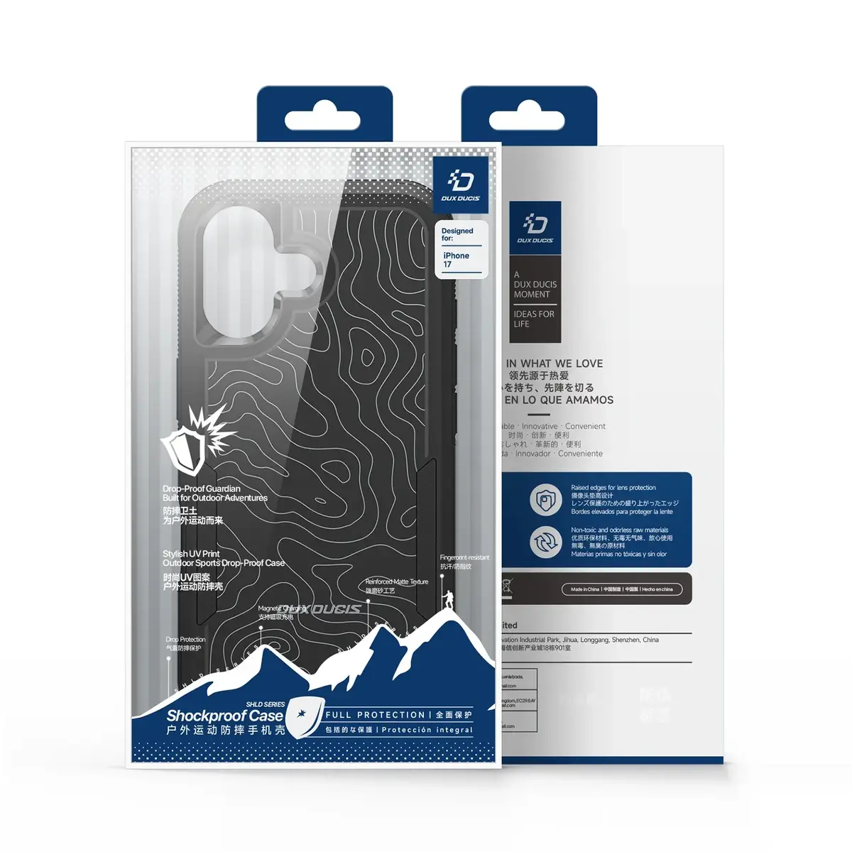 Back Case dux ducis iPhone 17 Contour Pattern Photo 2