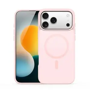 Задняя защитная накладка dux ducis для Apple iPhone 17 Pro — розовая