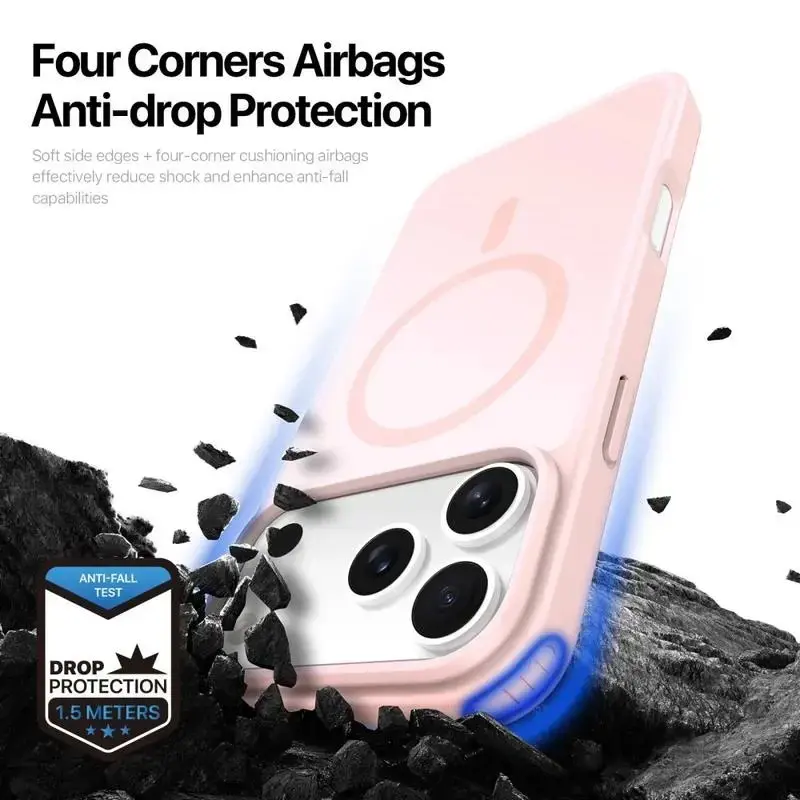 Задняя накладка dux ducis iPhone 17 Pro — розовая Photo 3