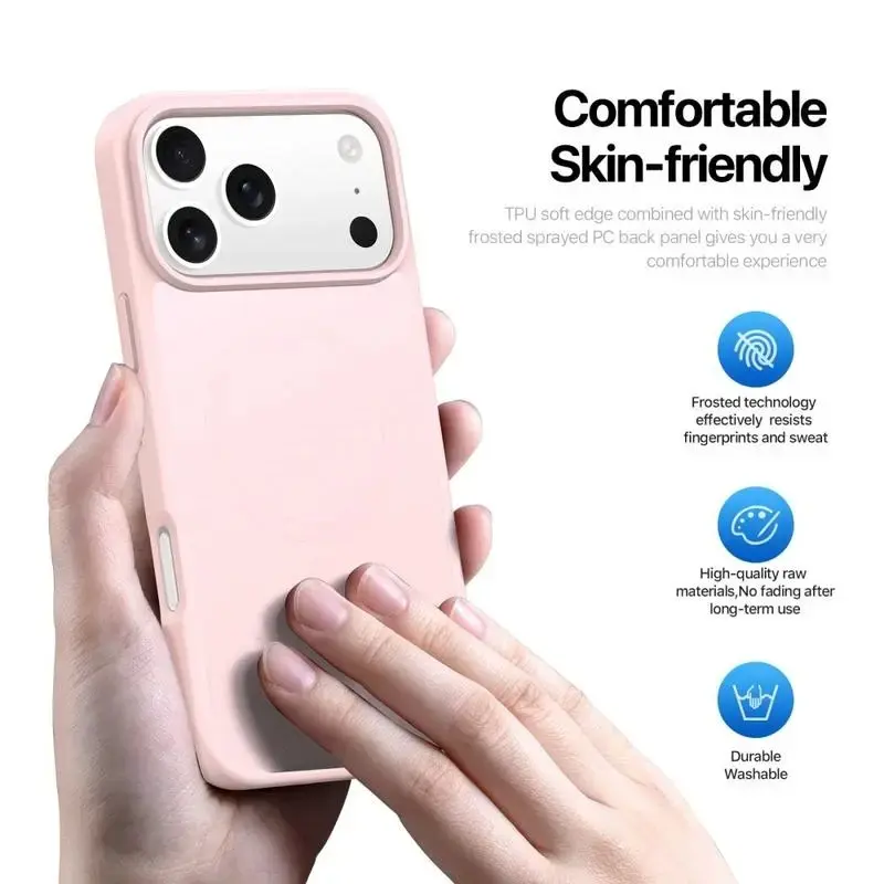 Задняя накладка dux ducis iPhone 17 Pro — розовая Photo 4