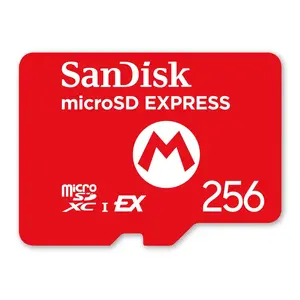 MicroSD Card SanDisk Nintendo Switch 2 256GB Red