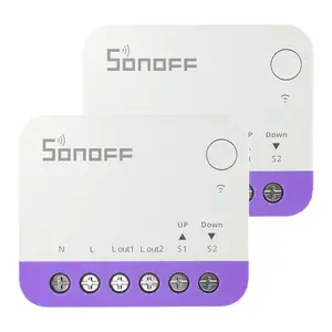 Выключатель для рольставен Sonoff MINI-RBS WiFi 2 шт – комплект Sonoff MINI-RBS для управления рольставнями