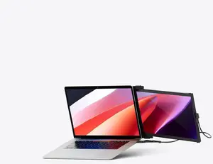 Portatīvais monitors mobile pixels Fold 15.6" FHD — ekrāna paplašinājums klēpjdatoram