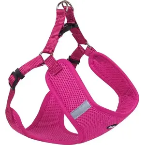 Dog Harness Nobby NOBBY MESH REFLECT Size S Pink 41–46 cm chest