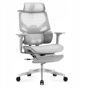 Office Mesh Chair mark adler Expert 8.7 Grey — ergonomic design, breathable mesh back