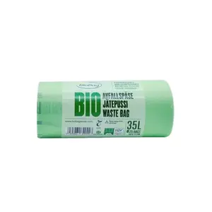 Compostable garbage bags BioBag 35 L 58x77 cm green, pack of 25