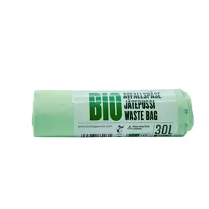 Compostable garbage bags BioBag 30 L 20 pcs 16 µm 50 x 52 cm green