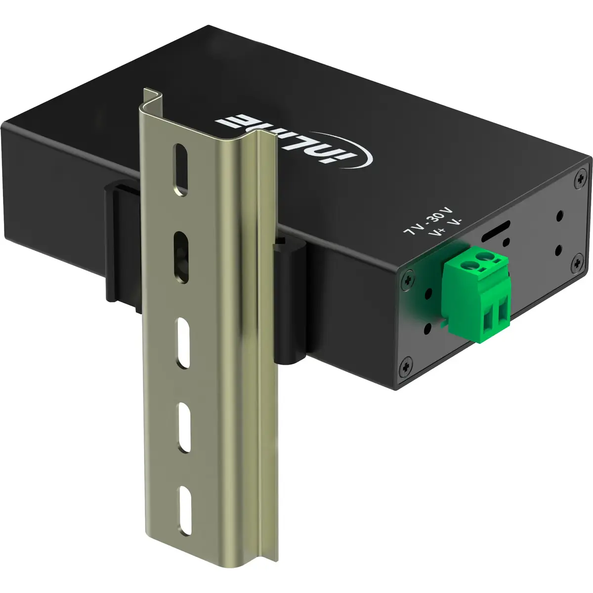 InLine 35396A USB 3.2 Gen 1 Industrial Hub Photo 4