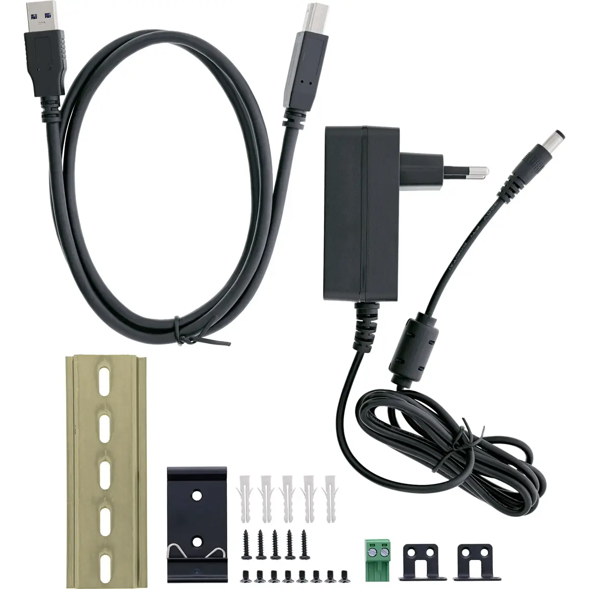 InLine 35396A USB 3.2 Gen 1 Industrial Hub Photo 5