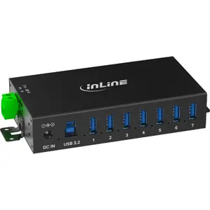 Интерфейсный хаб InLine 35396B USB 3.0 4 порта