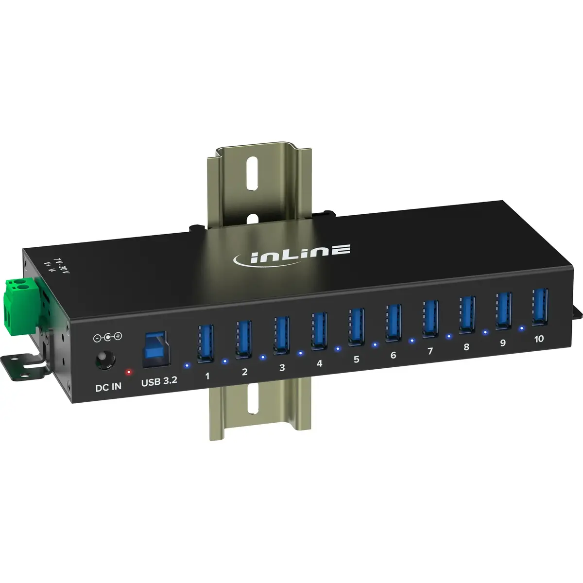 Концентратор InLine 35396C USB 3.2 Gen 1 Photo 3