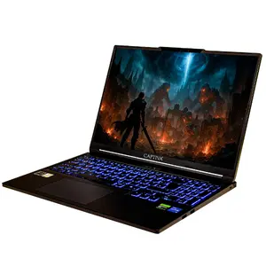 Captiva 94381 Laptop Intel Core i7-14650HX 16 Inch WQXGA 2560 x 1600 16GB DDR5-SDRAM SSD NVIDIA GeForce RTX 5060 Windows 11 Home Black German Keyboard