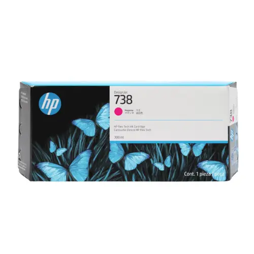 HP 738 300-ml Magenta DesignJet tintes