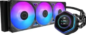 Liquid cooler Cooler Master MasterLiquid 360 Atmos II LCD — 360mm radiator, AIO CPU cooler