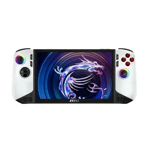 MSI Claw 8 AI+ A2VM-091 Portable Game Console, 8-inch Touchscreen, 2TB SSD, Intel Arc Graphics, Wi-Fi 7, Black/White
